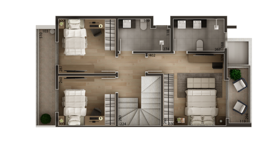 Planta - Riviera - Superior 3